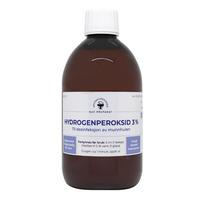 NAF Hydrogenperoksid konsentrat til gurglevann 3% - 500 ml.