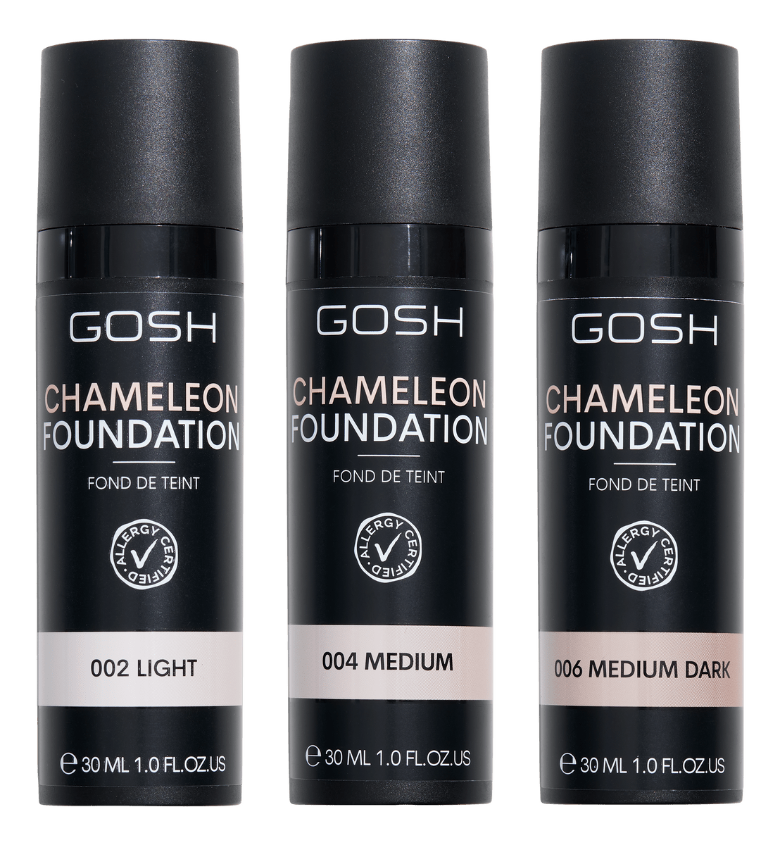 Kjøp Chameleon Foundation fra GOSH 30 ml billig hos Med24.no