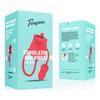 Teazers Rose Vibrator og klitorisstimulator - 1 stk.