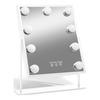 Gillian Jones Makeup Artist Mirror med 9 kraftige LED-pærer - Hvit - 1 stk.