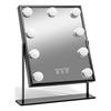 Gillian Jones Makeup Artist Mirror med 9 kraftige LED-pærer - Svart - 1 stk.