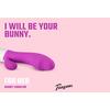 Teazers Realistic Rabbit Vibrator - Rosa - 1 stk.