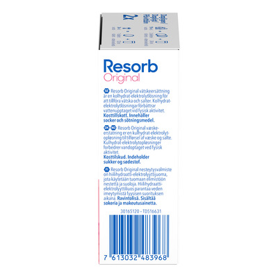 Resorb Label Resorb Original, Bringebærsmak - 20 stk | Med24.no