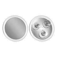 GJ speil med sugekopp, gjennomsiktig - 1 stk.