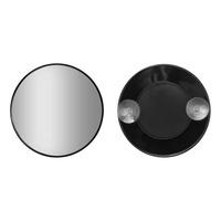 GJ speil med sugekopp, svart - 1 stk.