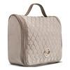 Gillian Jones Organizer Sminkebag Beige Velour