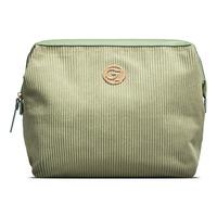 Gillian Jones Hanger Toiletry Bag i grønn fløyel - 1 stk.