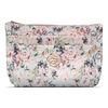 Gillian Jones 3 rom kosmetikkveske med rosa storblomstertrykk - 1 stk.