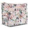 Gillian Jones 3 rom kosmetikkveske med rosa storblomstertrykk - 1 stk.