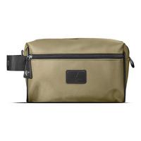 Vittorio Herre toalettmappe med 3 rom grønn nylon - 1 stk.