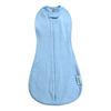 Woombie Baby Wrap Original, lyseblå, Str. L (3-6 måneder) - 1 stk.