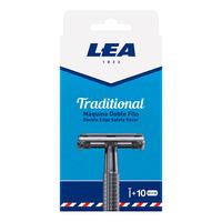 LEA Traditional Double Edge Safety Razor + 10 blader