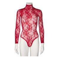 NORTIE Riga Blonde Bunnløs Bodystocking - Rød - 1 stk