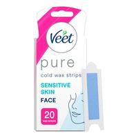 Veet Wax Strips - Ansikt - 20 stk
