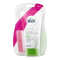 Veet Pure In-Shower Hair Removal Cream Dry Skin - 150 ml.