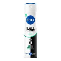 Nivea Black & White Invisible Fresh Deospray - 150 ml.