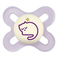 MAM Original Start Night Silikon Smokk 0-2 mnd. - Lilla