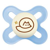 MAM Original Start Night Silikon Smokk 0-2 mnd. - Blå