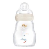 MAM Feel Good Glass Babyflaske 170 ml 0+ måneder - Nøytral