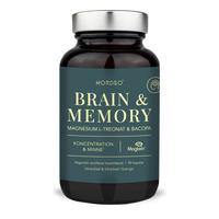 NORDBO Brain & Memory Magnesium - 90 kaps.
