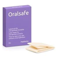 Oralsafe Slikkelapper u. smak - 8 stk.
