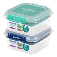 Sistema Stax Square To Go 1,15 L - 1 stk. - Blå