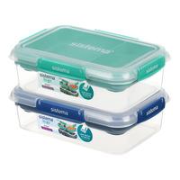 Sistema Stax Rectangle To Go 2,2 L - 1 stk - Blå