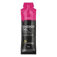 Purepower Energy Gel Bringebær Koffein - 40 g.