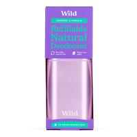 Wild Refillable Natural Deodorant Coconut & Vanilla - 1 stk.