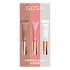 GOSH Contour, Blush & Glow - 3 x 14 ml.