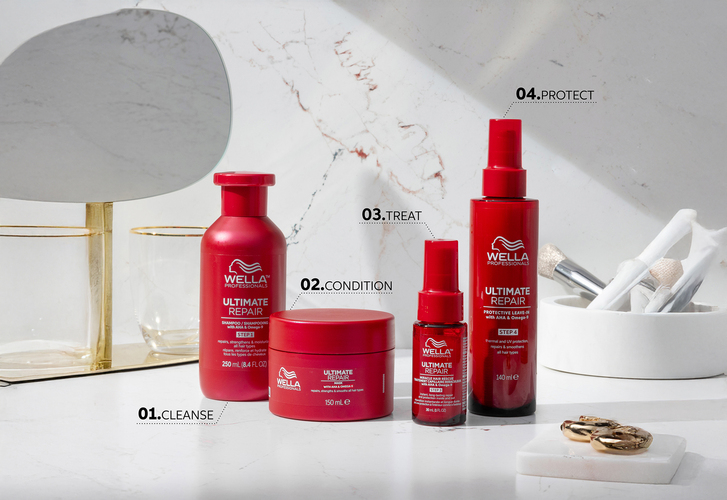 Kjøp Wella Professionals Ultimate Repair Mask - 150 ml. hos Med24.no
