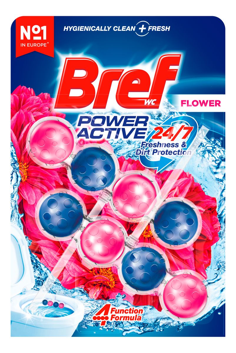 Kjøp Bref Power Active Fresh Flowers DUO - 2 stk. billig hos Med24.no