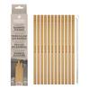 Suztain Bambus sugerør 5 mm inkl. rengjøringsbørste - 12 stk.