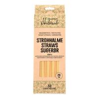 Suztain Hvetestrå Sugerør 20 cm - 50 stk.