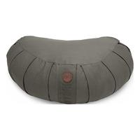 GOYOGI Calm Organic Cotton Crescent Meditation Cushion - Dark Grey - 1 stk.