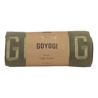 GOYOGI Infinity Yoga Towel - Dark Olive - 1 stk.