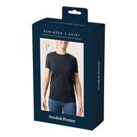 Swedish Posture T-shirt Posture Reminder Black - L
