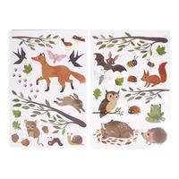 Filibabba Wallstickers - Skogens dyr - 1 stk.