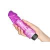 Baseks Realistisk Multispeed Purple Dildo Vibrator XL