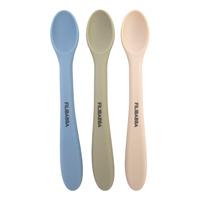 Filibabba Silikon skjeer 3-pakning - Ocean Mix - 3 stk.