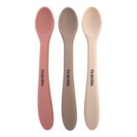 Filibabba Silikon skjeer 3-pakning - Rose Mix - 3 stk.