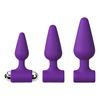 Baseks Beginner Vibrerende Butt Plug Sett