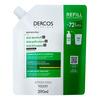 Vichy Dercos Anti-flass sjampo Refill for tørt hår - 390 ml.