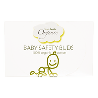 Bomullspinner for baby økologisk bomull - 72 stk.