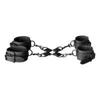 Obaie Faux Leather Hogtie med Mansjetter