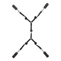 Obaie Imitation Leather Under The Bed Tie Set