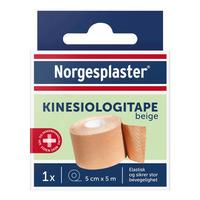 Norgesplaster Kinesiologitape 5 cm x 5 m, beige - 1 stk.