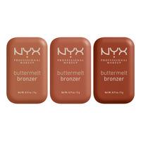 NYX Buttermelt Bronzer - flere farger