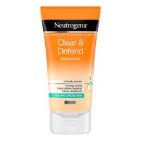Neutrogena Clear & Defend Facial Scrub - 150 ml.