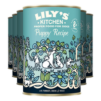 Lily´s Kitchen Våtfor - Puppy Recipe Turkey & Duck - 6x400 g.